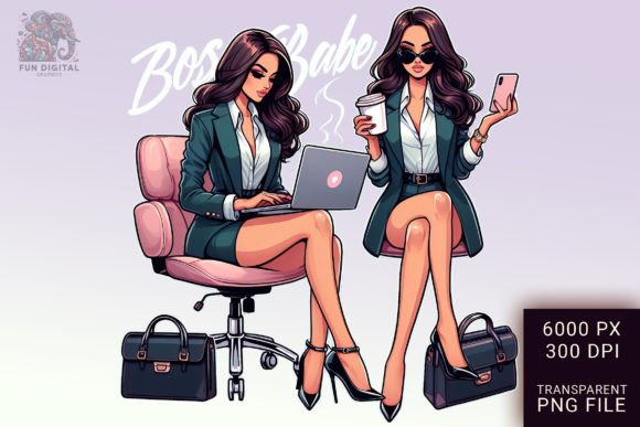 Download Girl Boss Entrepreneur Businesswoman Art - Business Collection