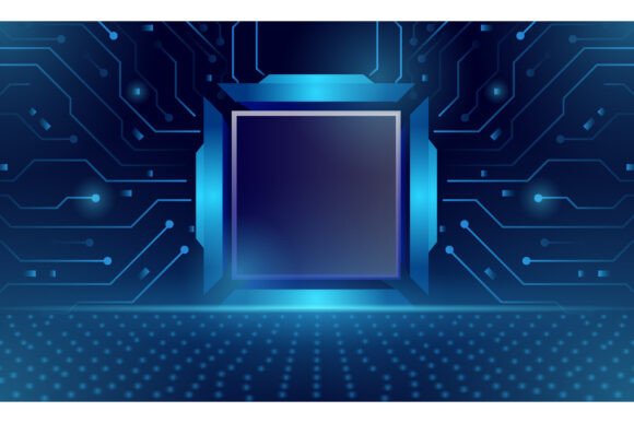 Download Futuristic Cyberspace Abstract Technolog - Futuristic Collection