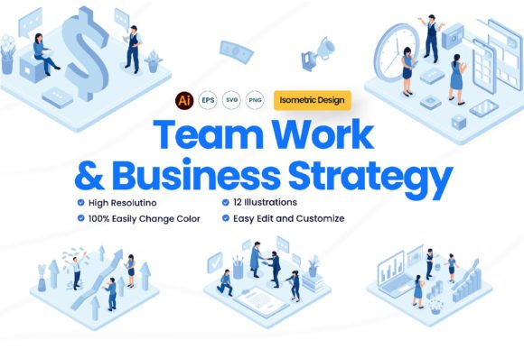 Download Team Work &amp; Business Strategy - Business Collection