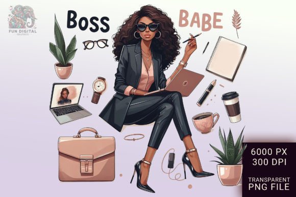 Download Girl Boss Entrepreneur Businesswoman Art - Business Collection