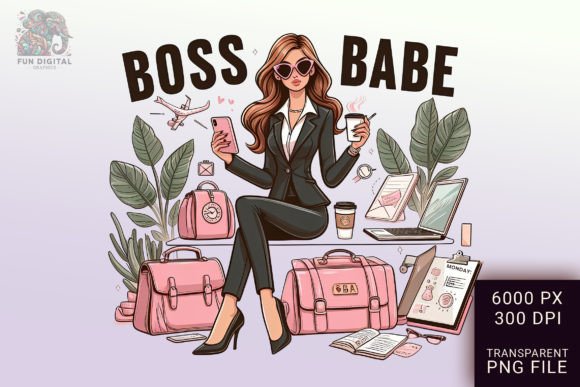 Download Girl Boss Entrepreneur Businesswoman Art - Business Collection