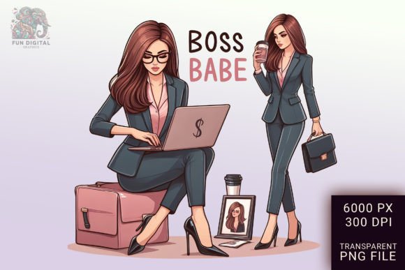 Download Girl Boss Entrepreneur Businesswoman Art - Business Collection