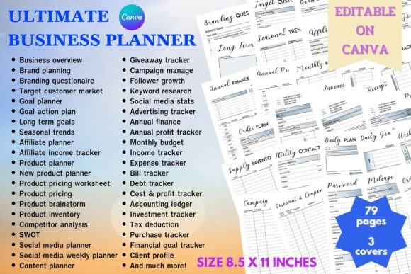 Download Ultimate Business Planner - Premium Bundle