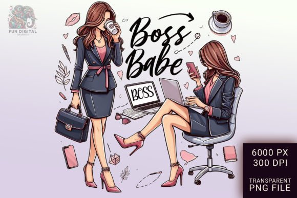 Download Girl Boss Entrepreneur Businesswoman Art - Business Collection