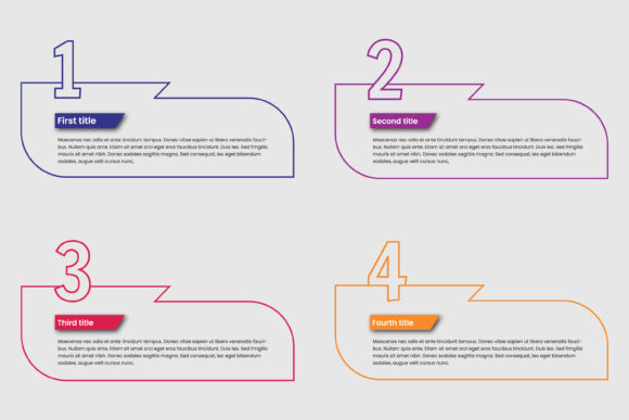 Download Infographic Template with Business - Business Collection