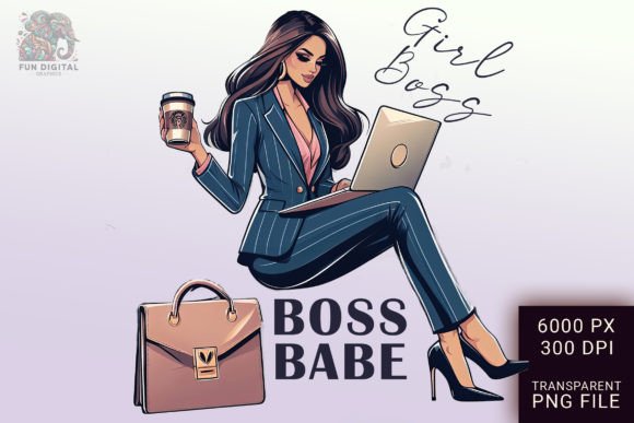 Download Girl Boss Entrepreneur Businesswoman Art - Business Collection