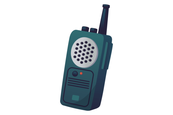Download Walkie Talkie Cartoon Icon. Wireless Tra - Wireless Collection