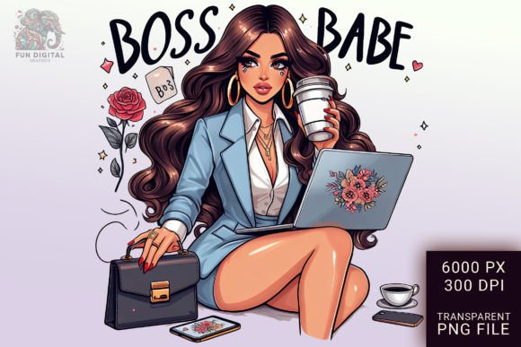 Download Girl Boss Entrepreneur Businesswoman Art - Business Collection